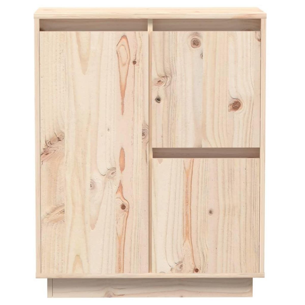 VIDAXL Buffet 60x34x75 cm Bois massif de pin