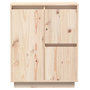Voir la diapositive 5 : VIDAXL Buffet 60x34x75 cm Bois massif de pin