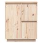 Voir la diapositive 5 : VIDAXL Buffet 60x34x75 cm Bois massif de pin
