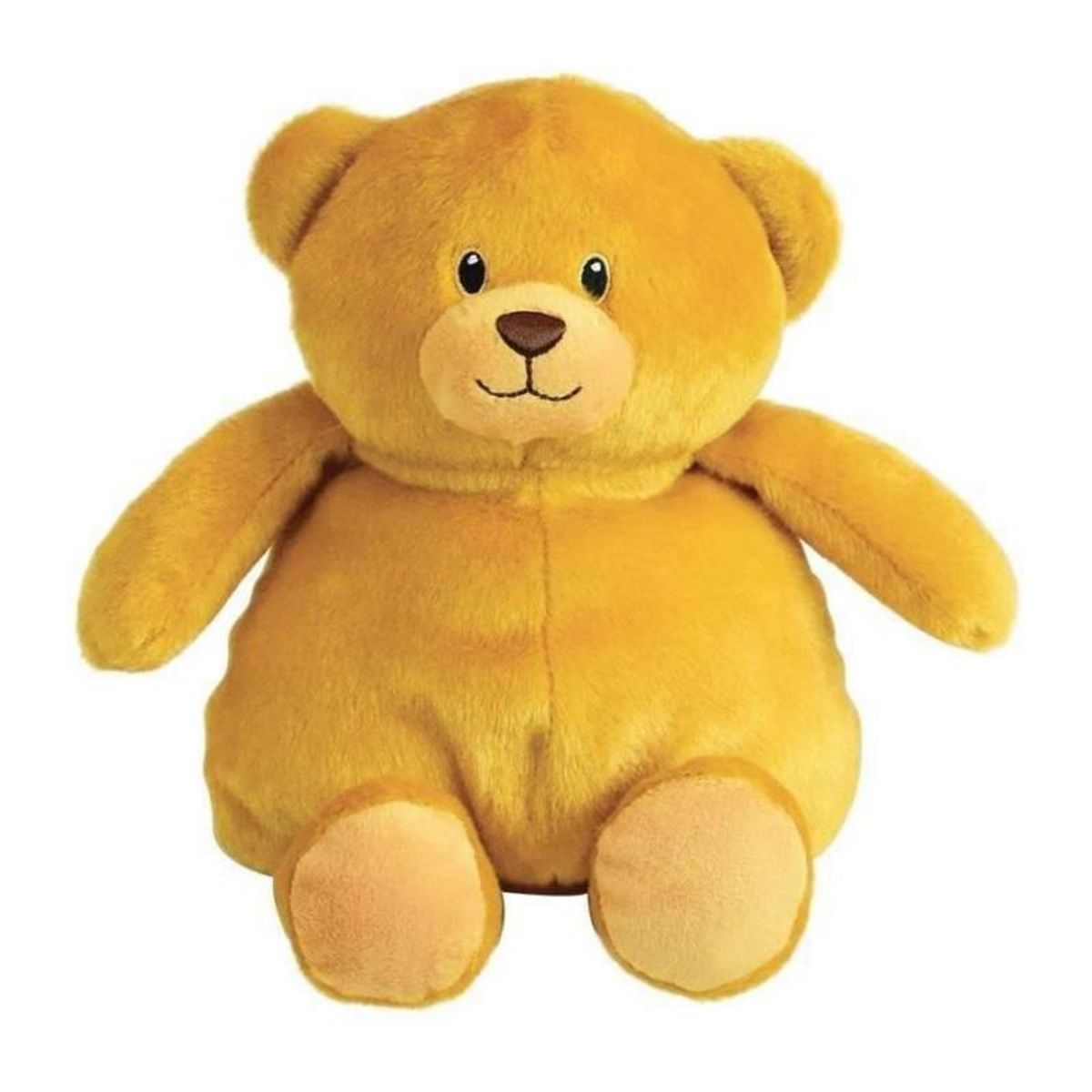 JEMINI JEMINI Peluche bouillote Ours - A chauffer au micro-ondes micro perles dargile +/- 19 cm