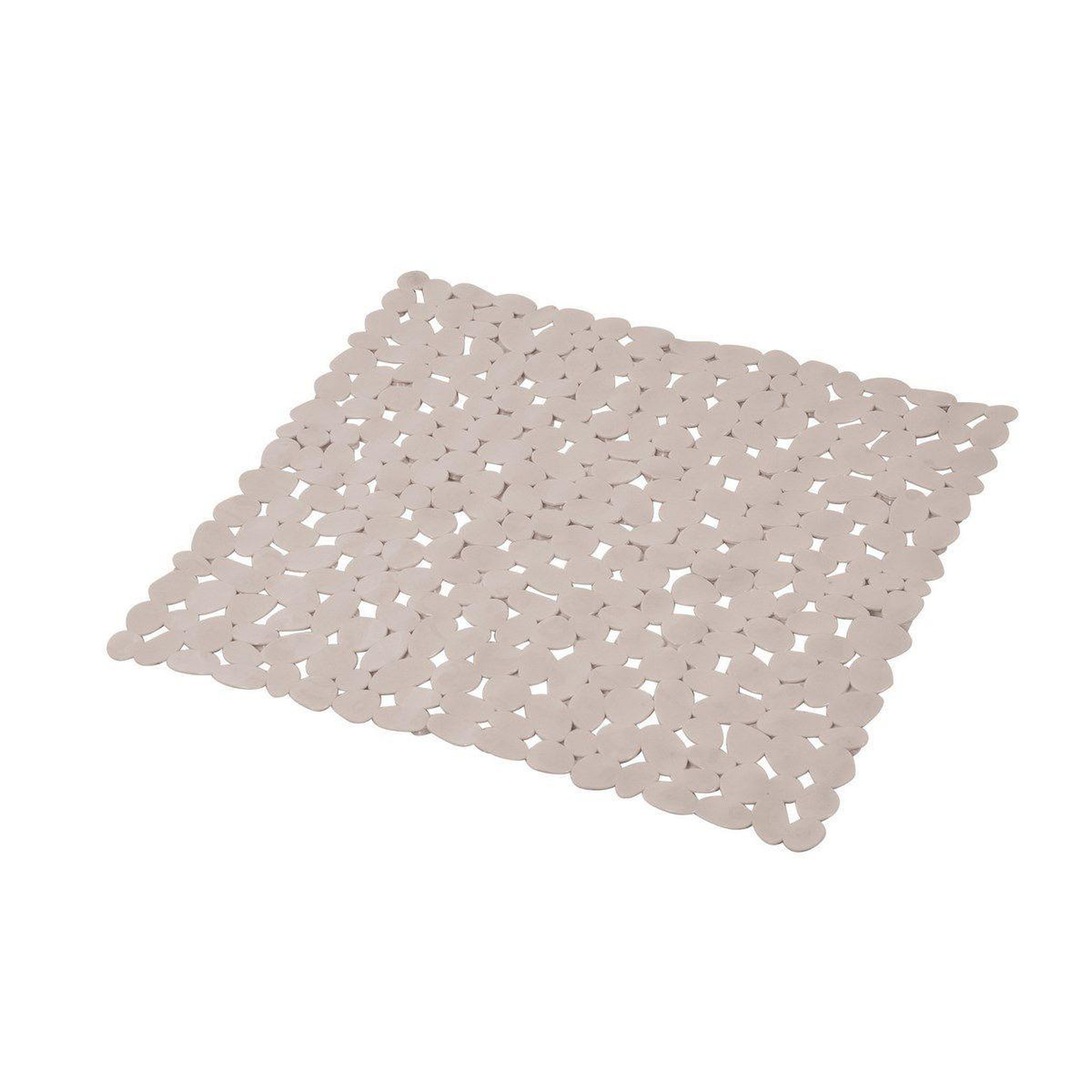 Douceur d'Intérieur Fond de douche galets  vitamine ii  52x52cm taupe