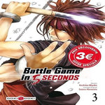 BATTLE GAME IN 5 SECONDS TOME 3 . EDITION LIMITEE, Miyako Kashiwa