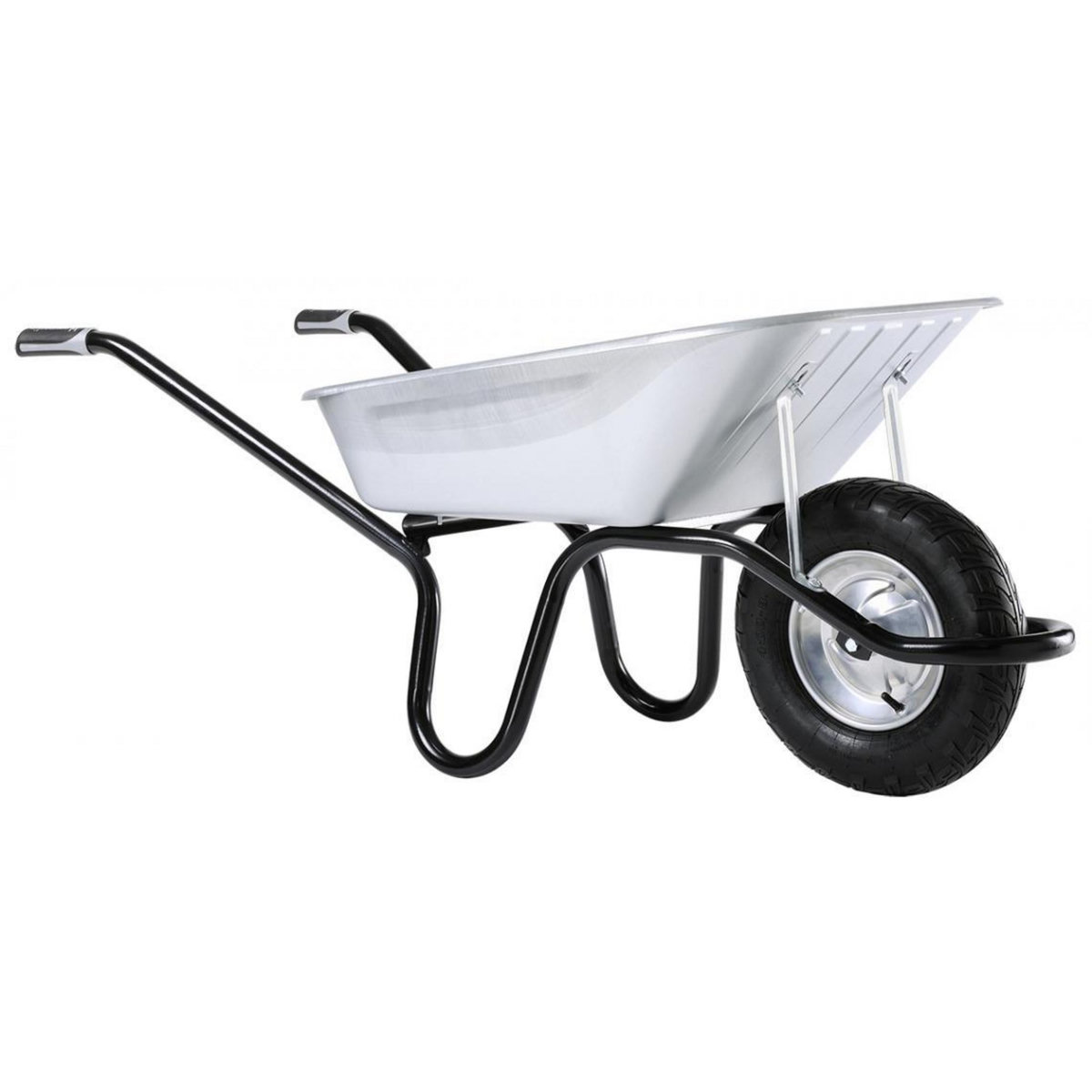 Haemmerlin Brouette Aktiv Excellium 100 L galvanisée roue gonflée