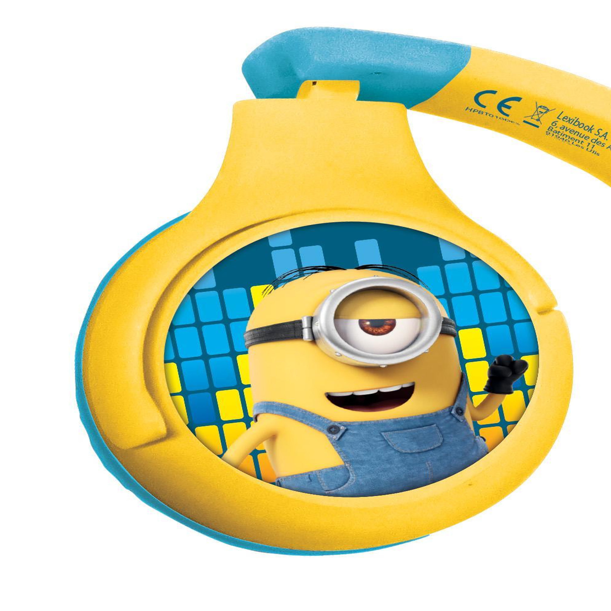 Voir la diapositive 4 : Lexibook Casque 2 en 1 Les Minions Bluetooth et Filaire avec limitation de son