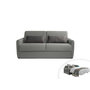 Voir la diapositive 6 : LISA DESIGN Ari - canapé 3 places convertible express couchage quotidien 140 cm matelas 12 cm en tissu