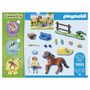 Voir la diapositive 5 : PLAYMOBIL 70523 - Country - Cavalier avec poney brun