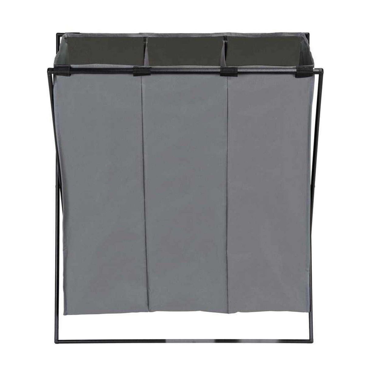 Wenko Panier à linge XL avec 3 compartiments