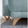 Voir la diapositive 6 : BEST MOBILIER Bella - canapé d'angle réversible convertible - avec coffre - 4 places - tissu