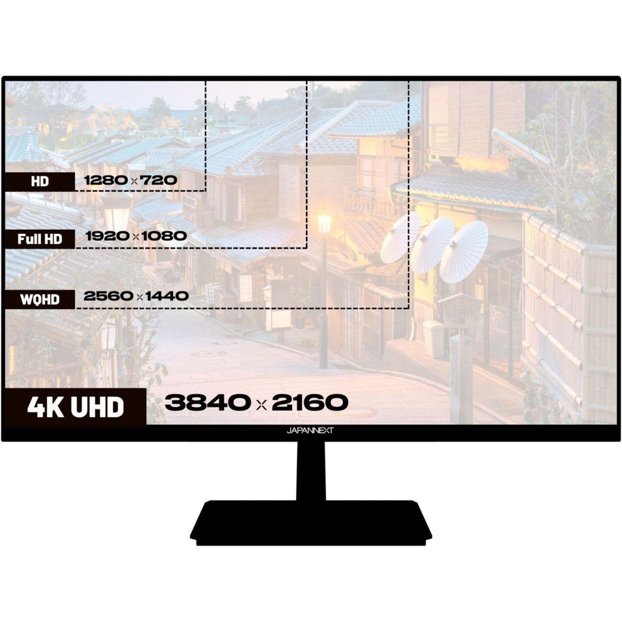 Voir la diapositive 5 : JAPANNEXT Ecran pc 4k jn-ips2802uhdr-w 28'' ips ips 4k hdr