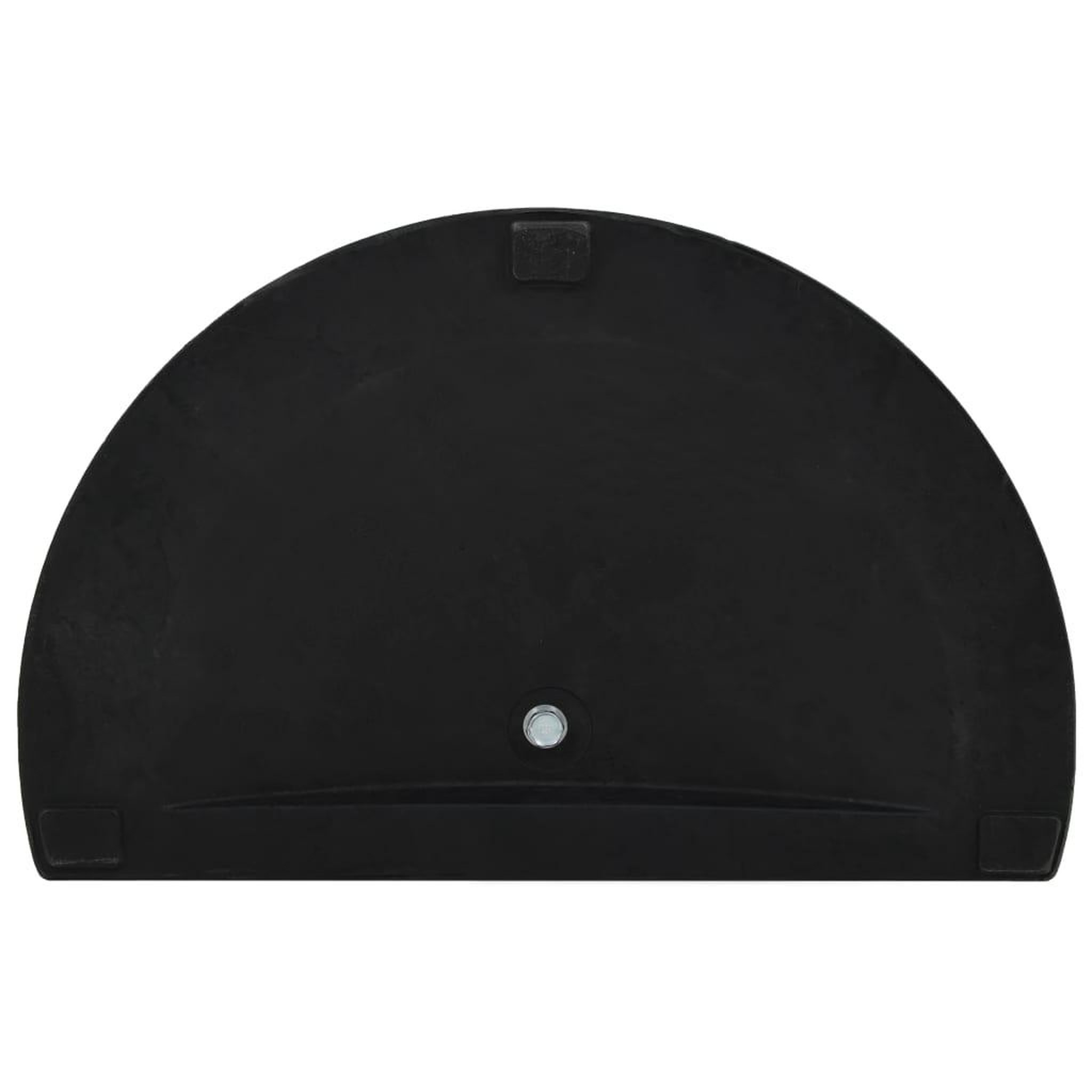 Voir la diapositive 5 : VIDAXL Socle demi-rond de parasol Polyresine 9 kg Noir
