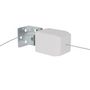 Voir la diapositive 4 : VIDAXL Auvent vertical Blanc 60x800 cm Tissu oxford
