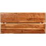 Voir la diapositive 3 : VIDAXL Table de bar Bois massif d'Acacia 150x70x107 cm