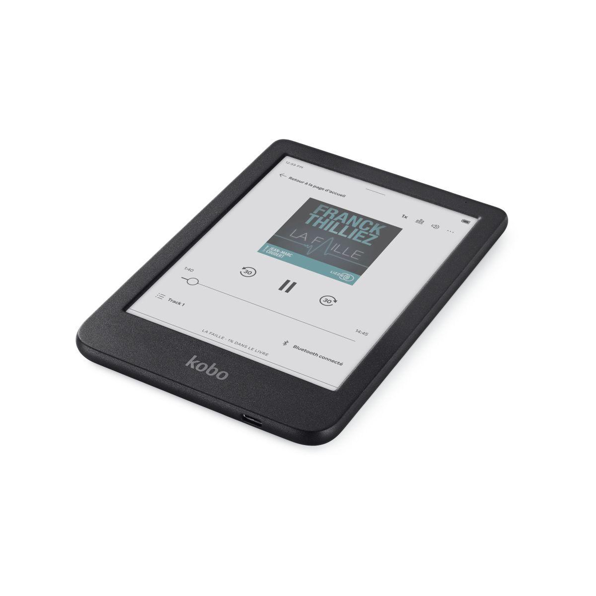Voir la diapositive 4 : kobo Liseuse eBook Clara Colour Noire