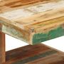 Voir la diapositive 4 : VIDAXL Table basse 45x45x40 cm Bois de recuperation massif