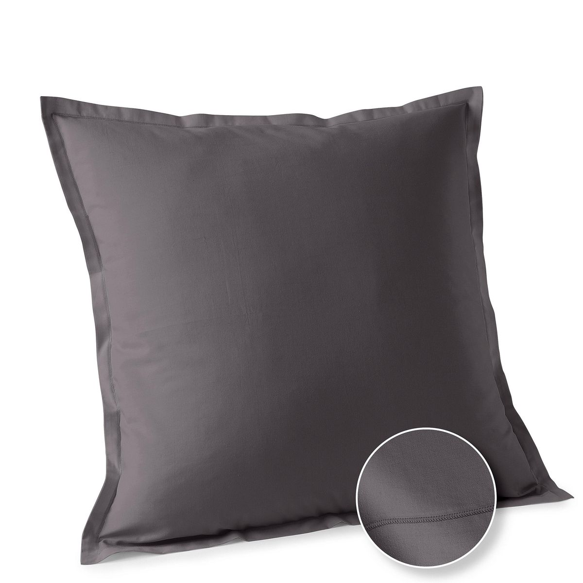 ACTUEL Taie d'oreiller unie en coton 57 fils - collection permanente