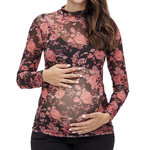 MAMALICIOUS Top Noir/ Femme Mamalicious Sharon. Coloris disponibles : Rouge