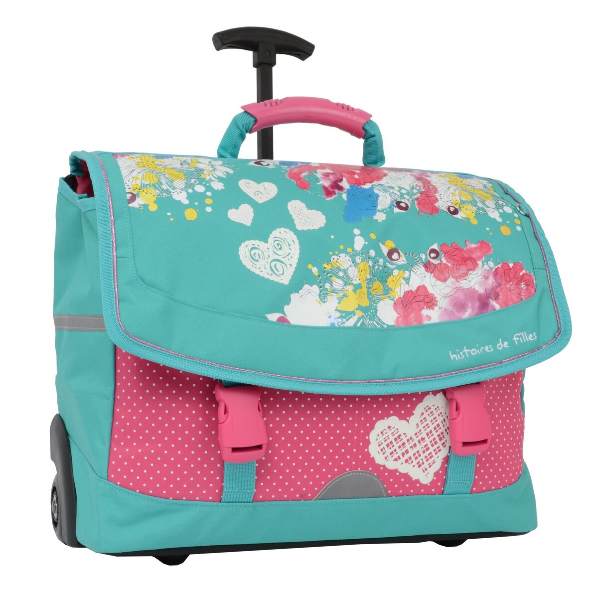 Cartable a shop roulette auchan