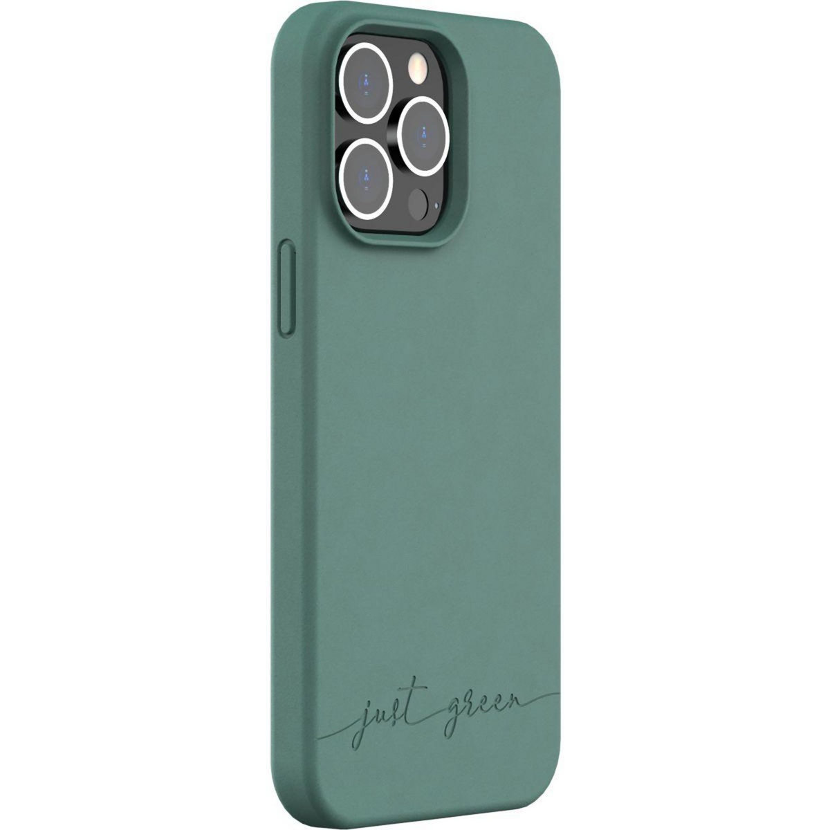 JUST GREEN Coque iPhone 14 Pro Max BIO vert nuit