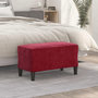 Voir la diapositive 1 : VIDAXL Banc Rouge bordeaux 70x35x41 cm Velours
