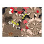 Voir la diapositive 2 : Paris Prix Papier Peint  Motif Floral Gris