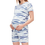 MAMALICIOUS Combishort Bleu Femme Mamalicisous Viktoria. Coloris disponibles : Bleu