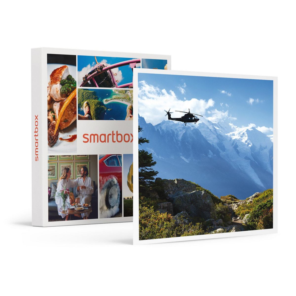 Smartbox Vol en hélicoptère de 20 min au-dessus du Mont-Blanc - Coffret Cadeau Sport & Aventure