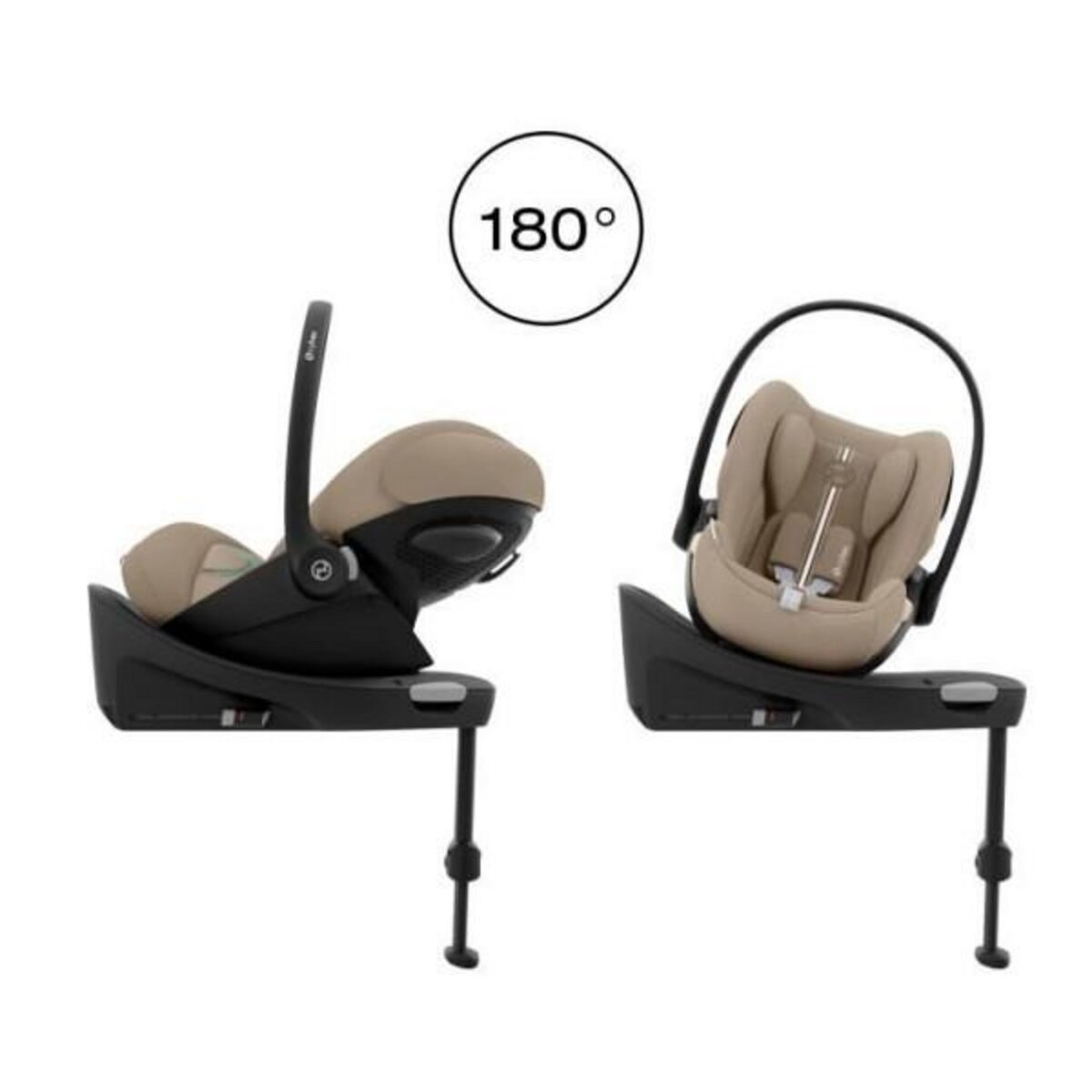 CYBEX Siege Auto  bébé Cloud G i-Size Plus - Almond Beige - CYBEX
