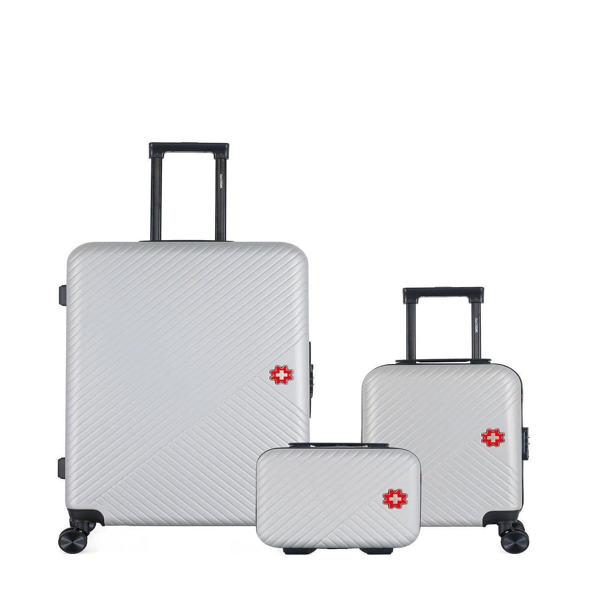 SWISS KOPPER SWISS KOPPER - LOT DE 3 - Valises grand format, cabine XXS et vanity SPIEZ