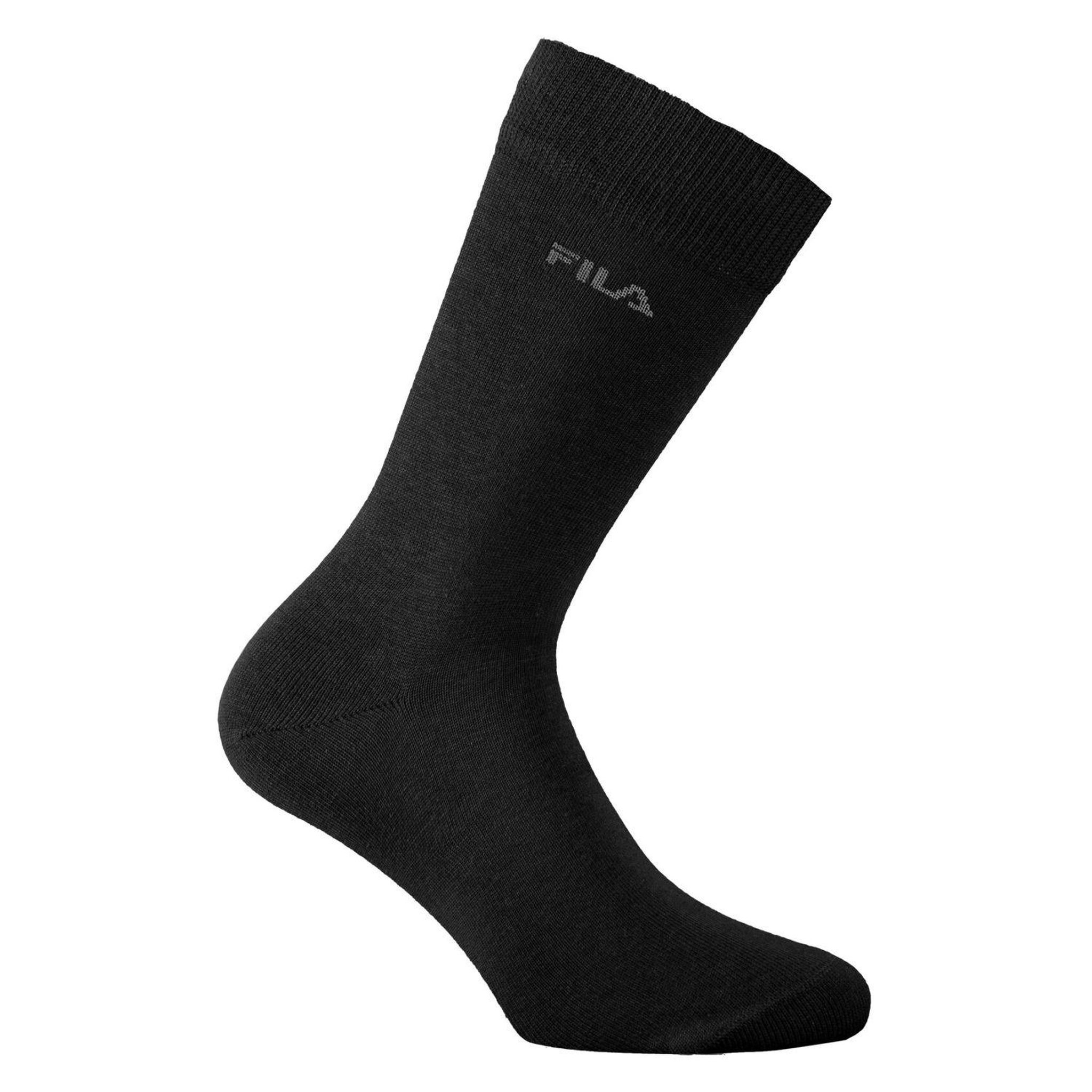 Voir la diapositive 3 : FILA Lot de 6 paires de chaussettes de ville homme en bambou fu5511