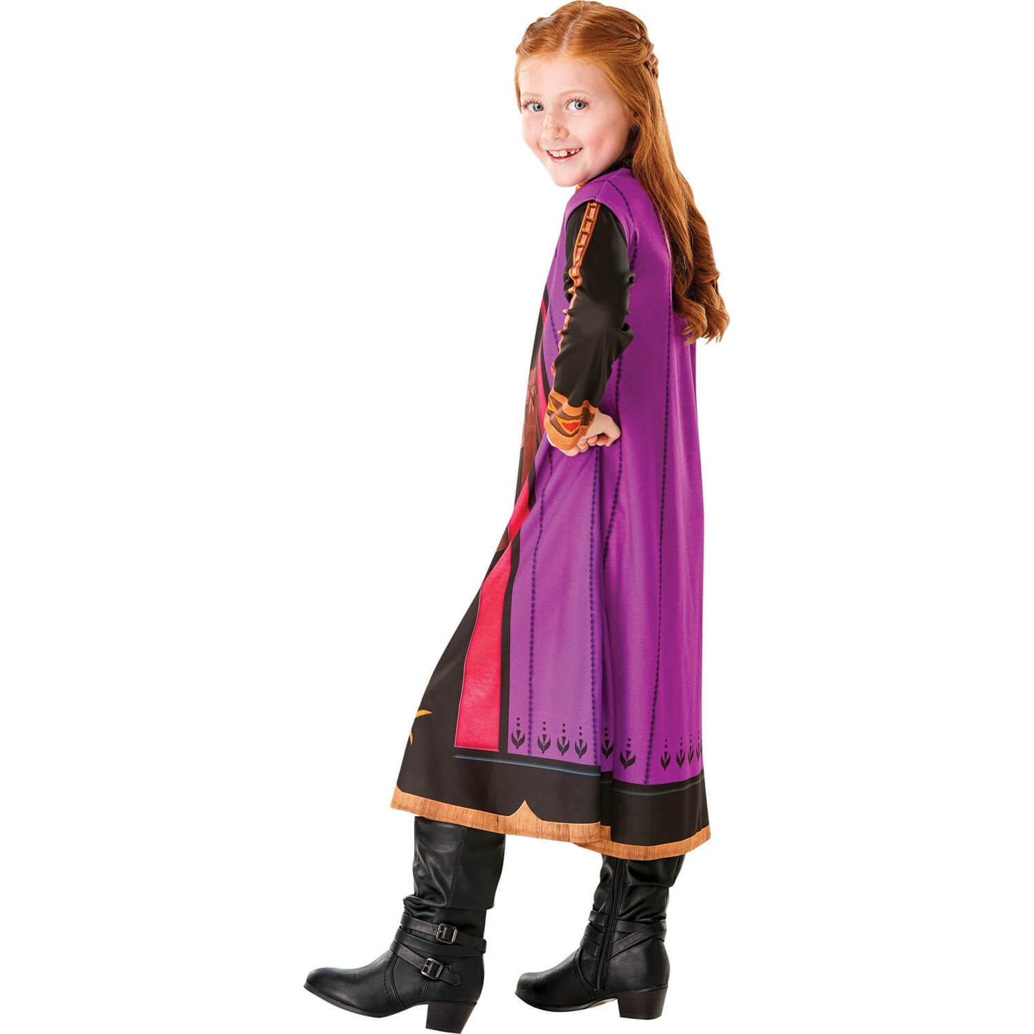 Voir la diapositive 2 : Rubie's Déguisement Anna La Reine des Neiges 2 - Frozen 2 - Fille - 7/9 ans (122 à 134 cm)