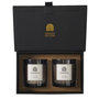 Voir la diapositive 1 : Paris Prix Coffret 2 Bougies Parfumées  Lounge  8cm Bois de Santal