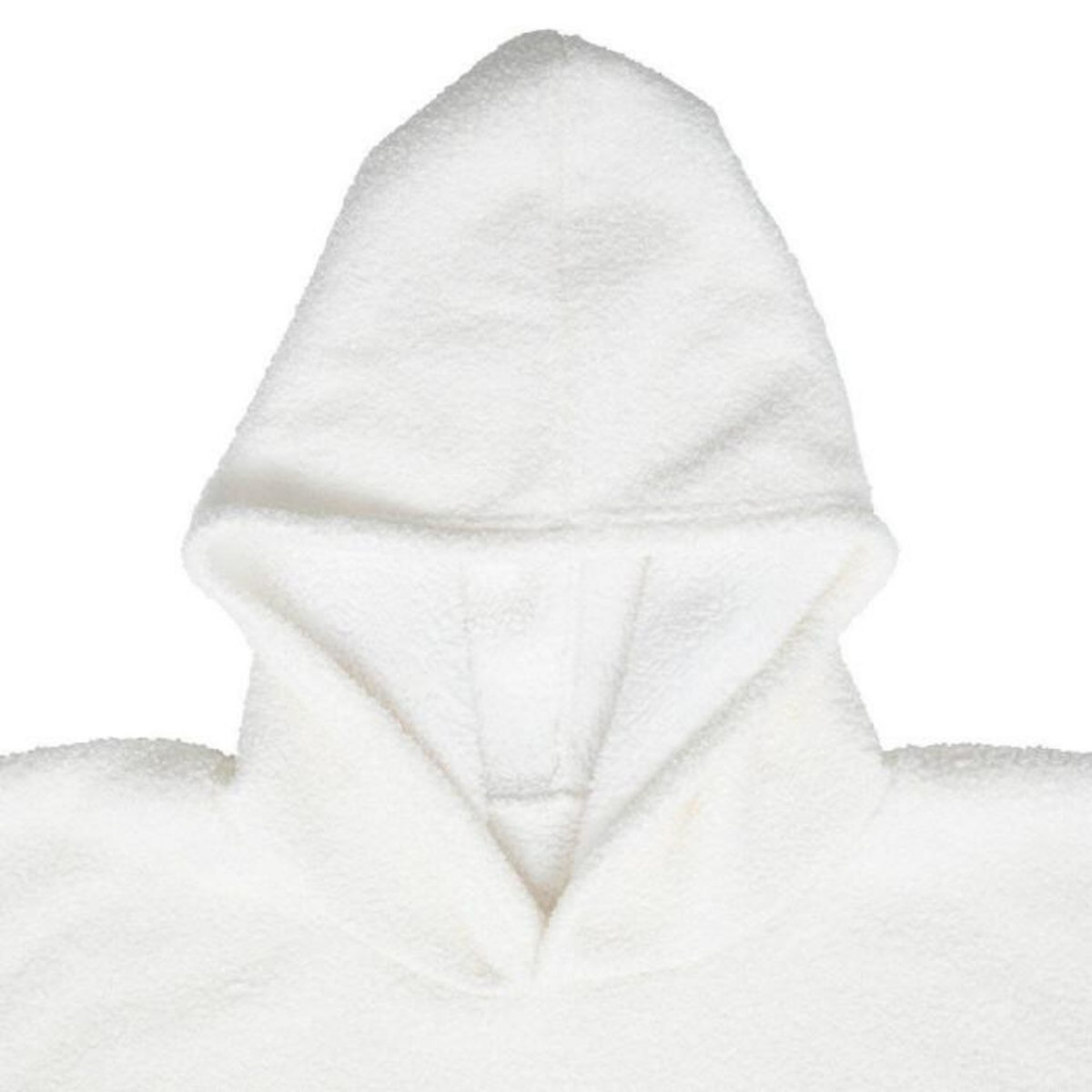 ATMOSPHERA Plaid Sweat  Bouclette  85x118cm Ivoire