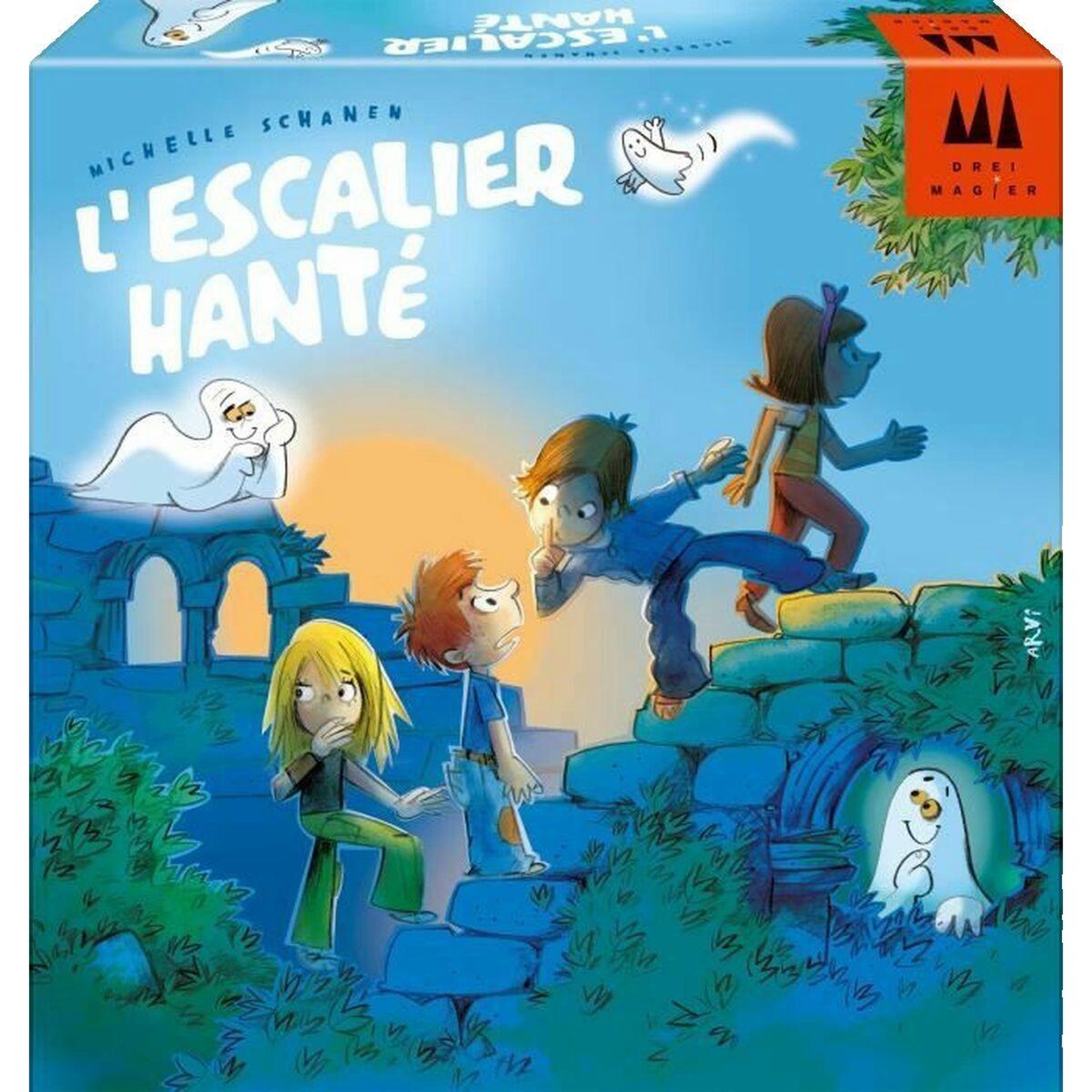 Schmidt Spiele Jeu de société Schmidt-Spiele L'Escalier Hanté