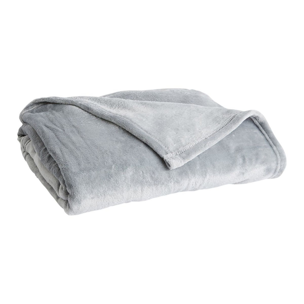 ACTUEL Couverture unie en flanelle de polyester 220gsm