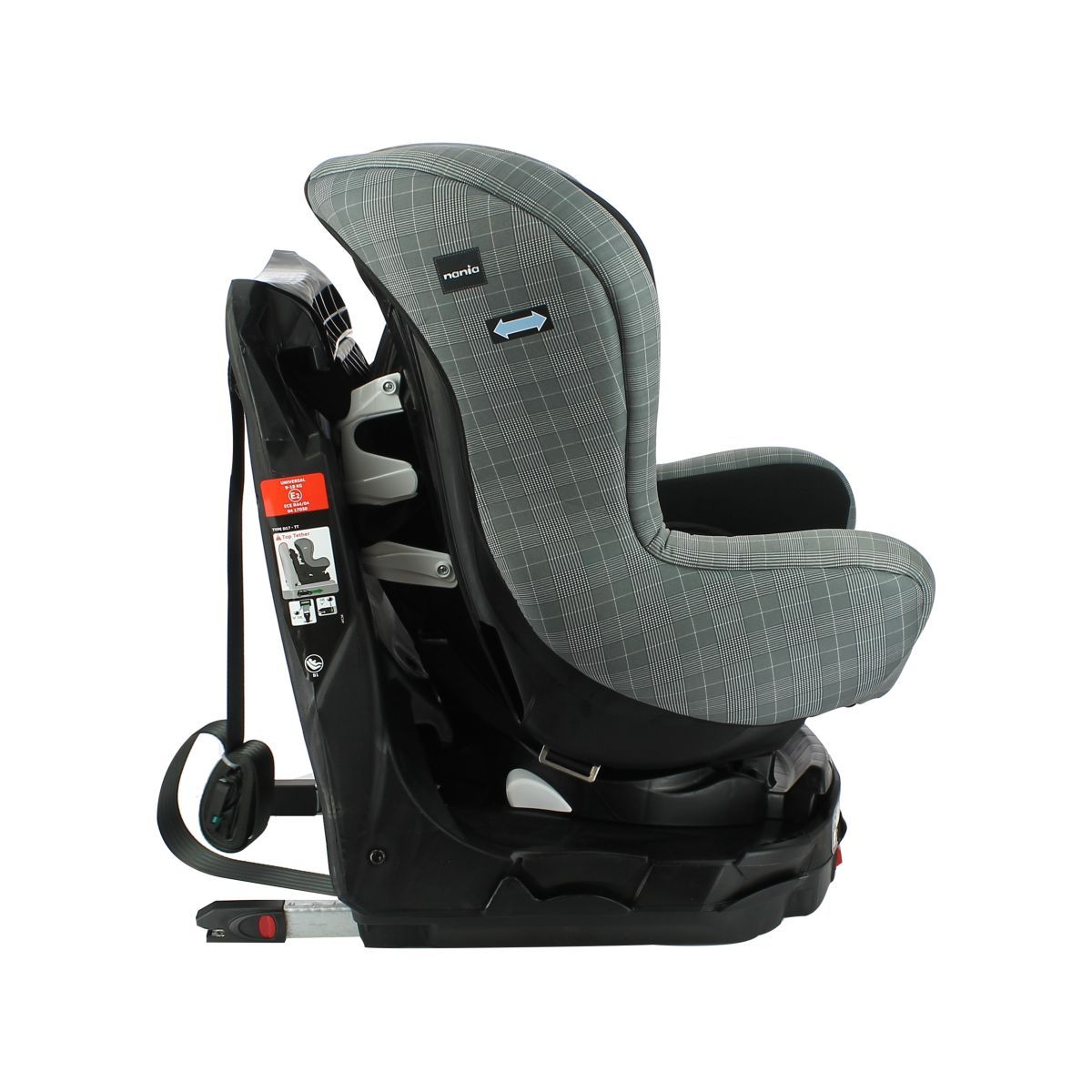 NANIA Siège auto isofix et pivotant groupe 0+/1 REVO Nania London