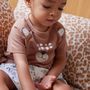 Voir la diapositive 6 : Petit Béguin Ensemble bébé t-shirt et short en gaze de coton Yao