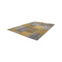 Voir la diapositive 4 : Paris Prix Tapis Tissé Vintage Patchwork  Symphony  Or