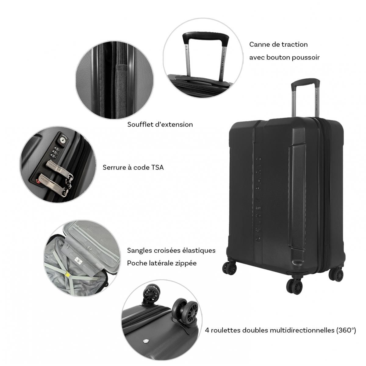 Delsey Valise rigide Départ TSA 65cm