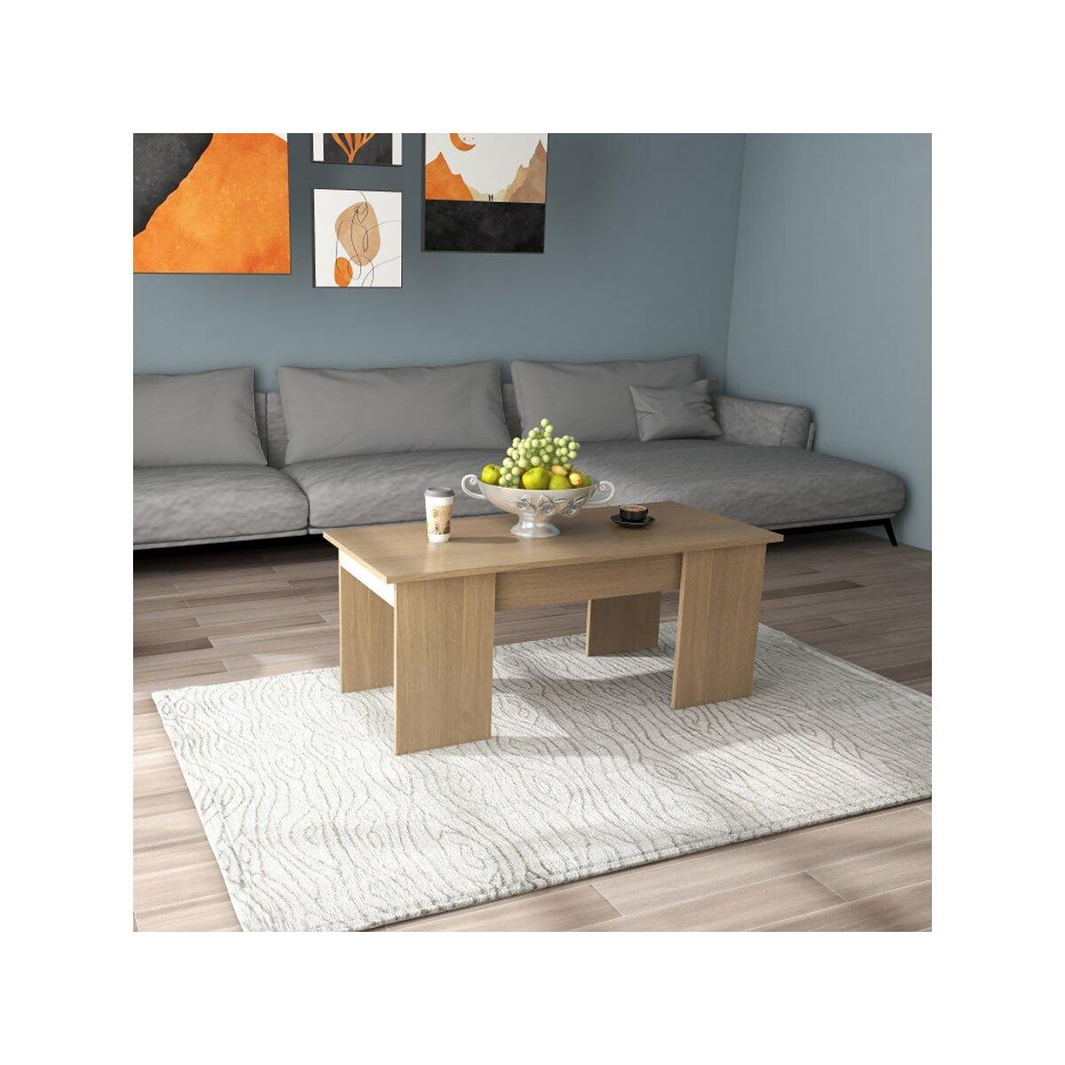 Habitat et Jardin Table basse  Diana  - 102 x 50 x 43 cm - Chêne
