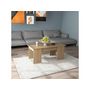 Voir la diapositive 2 : Habitat et Jardin Table basse  Diana  - 102 x 50 x 43 cm - Chêne