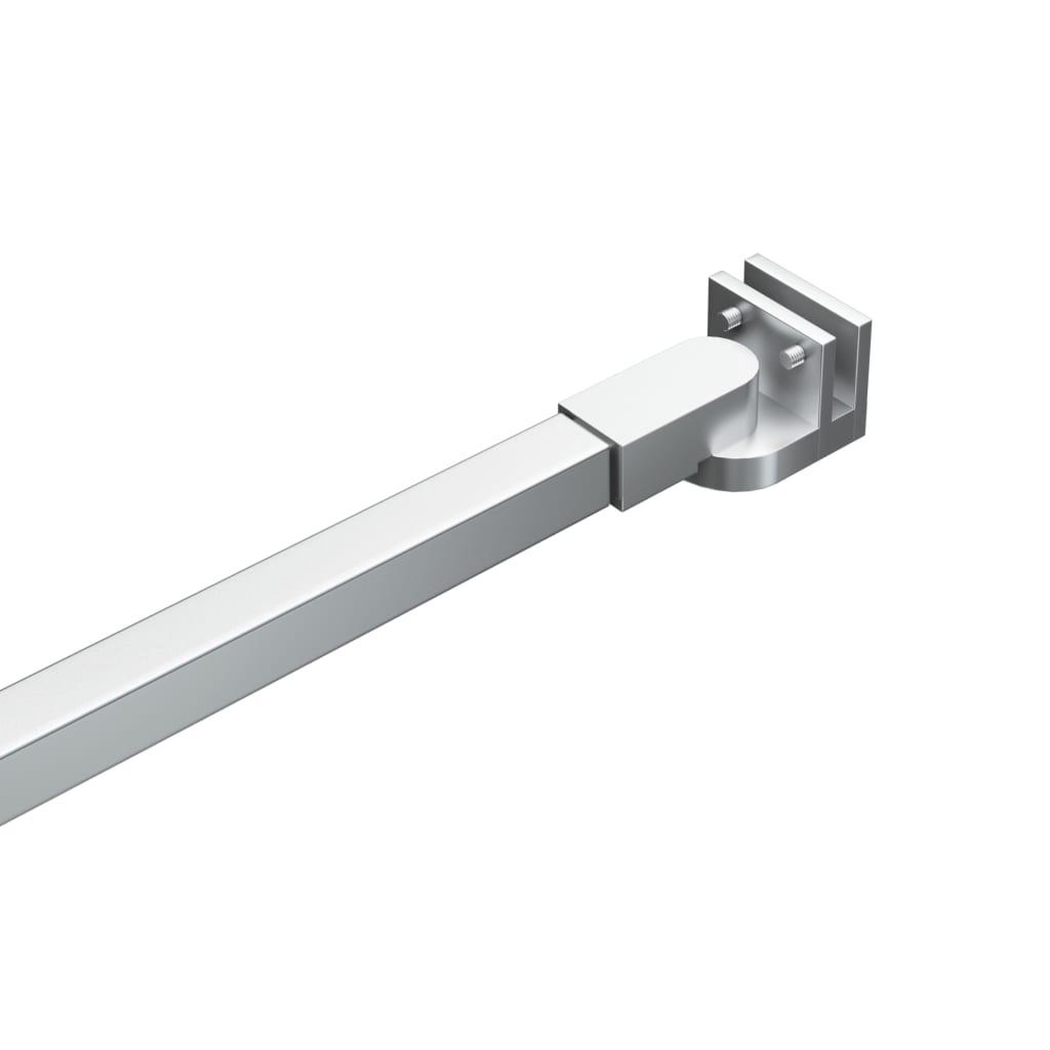 Voir la diapositive 3 : VIDAXL Bras de support pour enclos de bain Acier inoxydable 47,5 cm