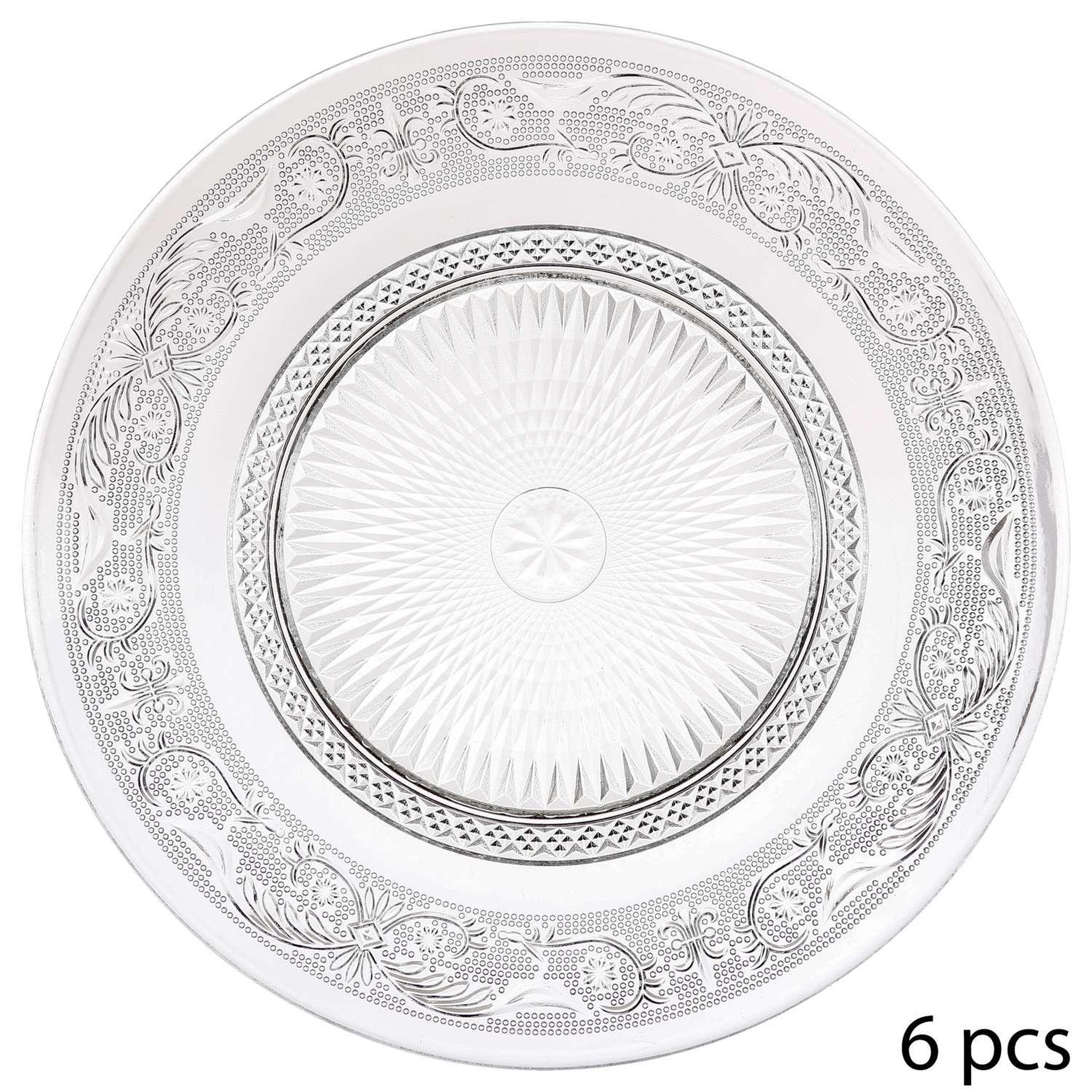 Voir la diapositive 4 : SECRET DE GOURMET Service vaisselle 18 pièces renaissance - transparent