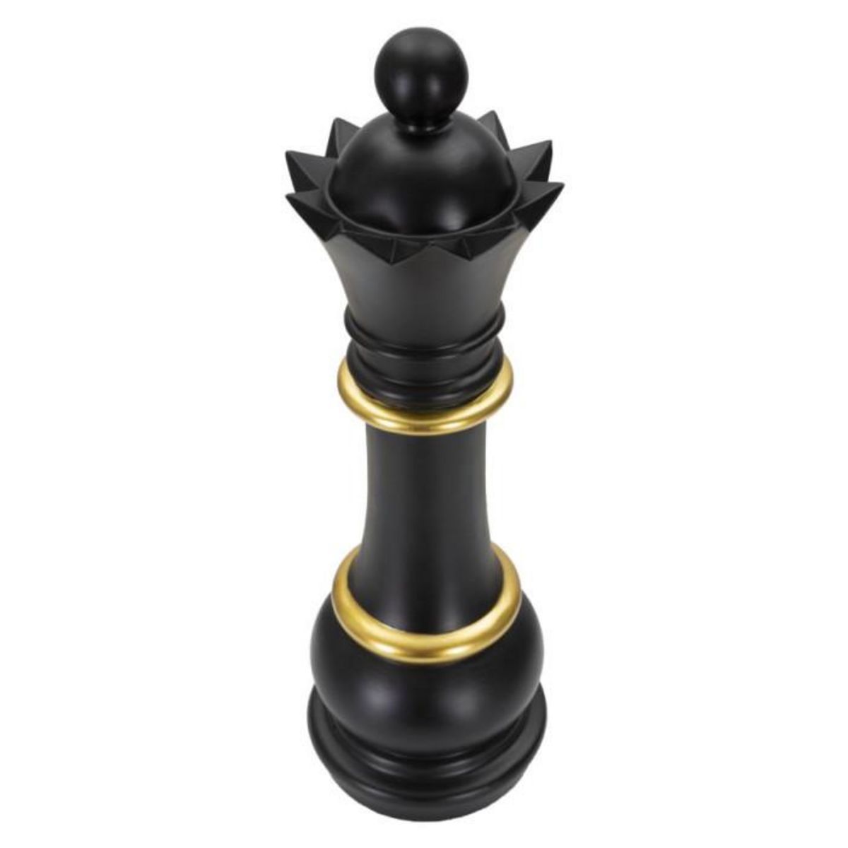 Paris Prix Pièce d'Échec Déco en Résine  Reine  50cm Noir