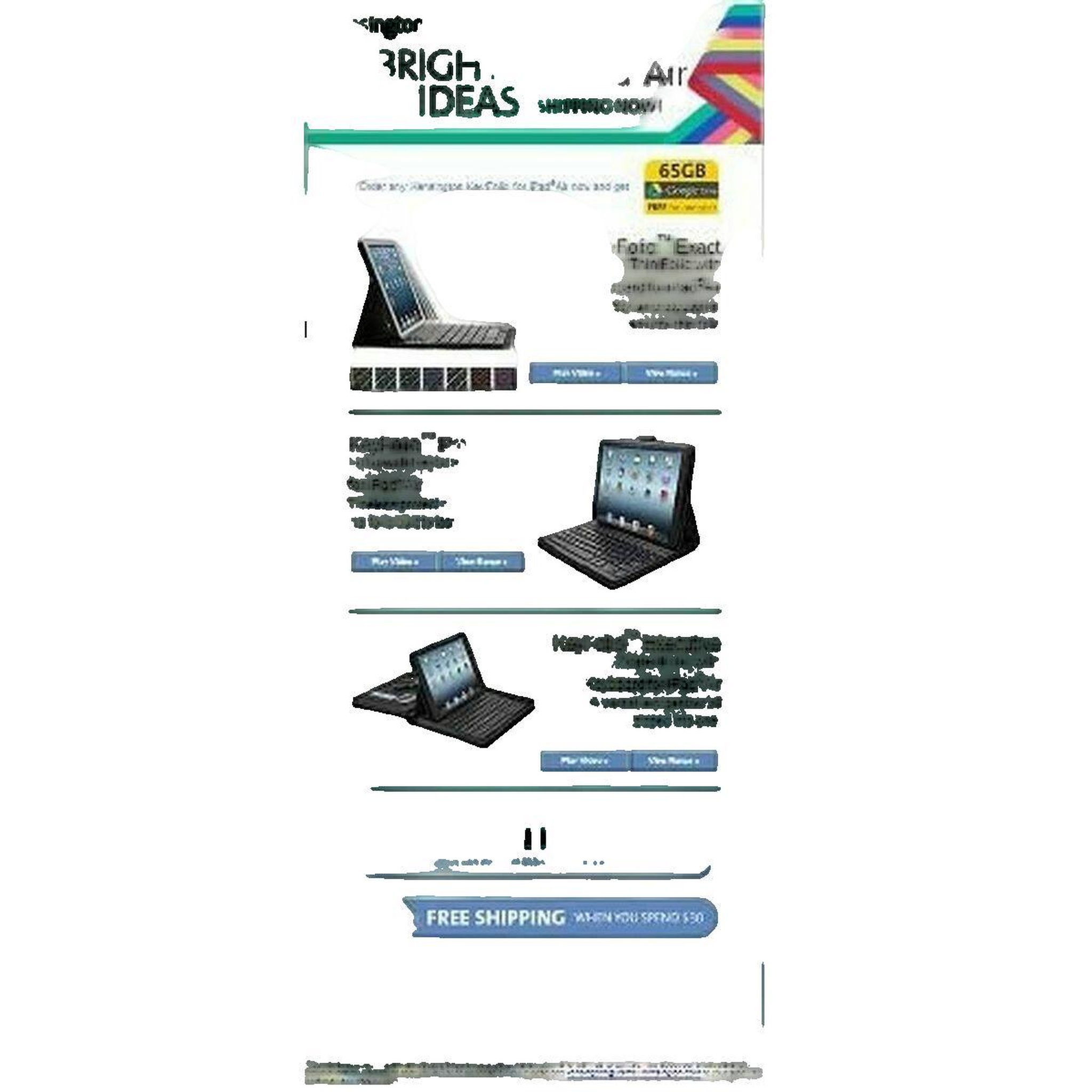 Voir la diapositive 2 : Kensington Souris Kensington Pro Fit ergonomique