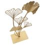 Voir la diapositive 2 : Paris Prix Objet Déco en Métal  Petites Feuilles  44cm Or