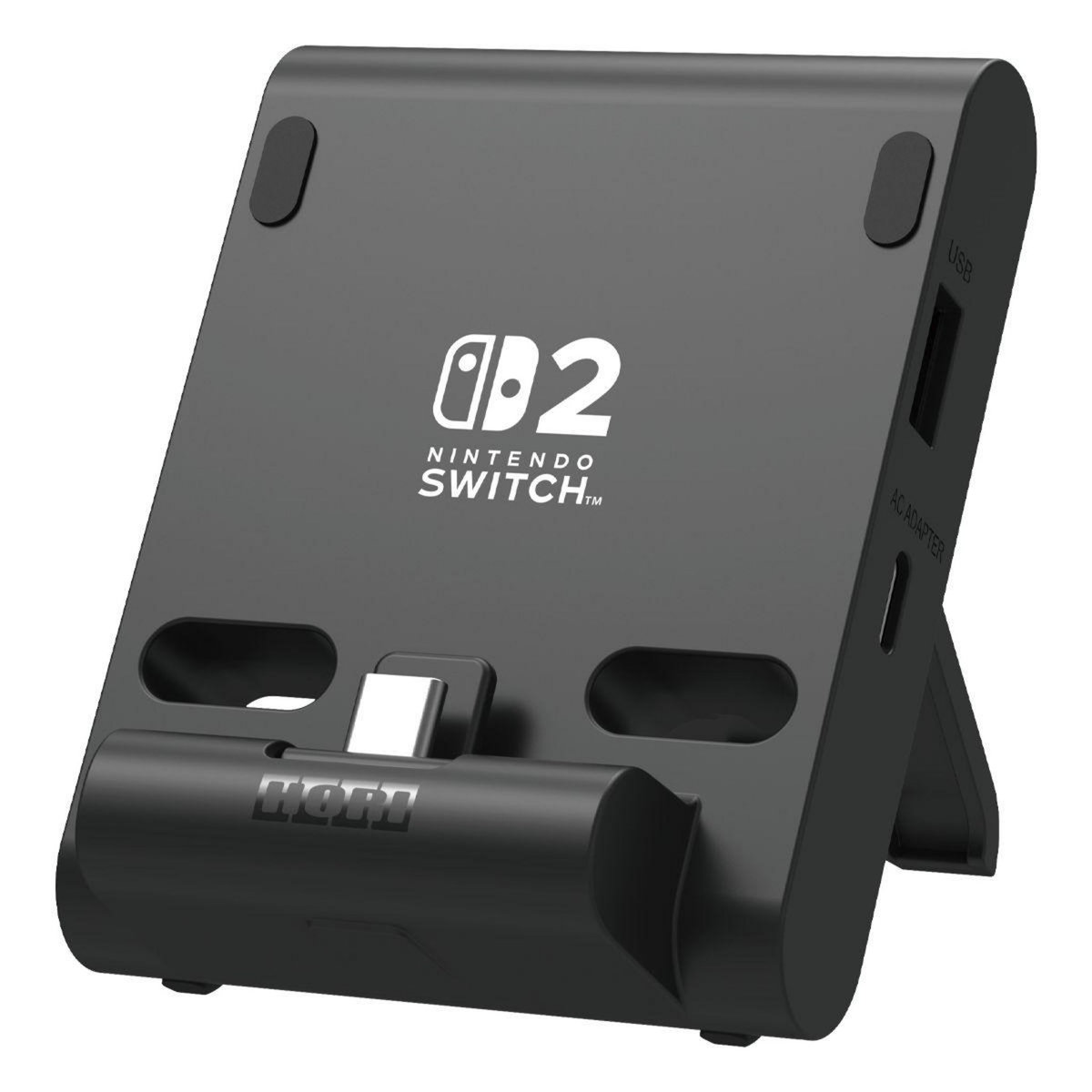 HORI Support console PlayStand à double USB Nintendo Switch 2