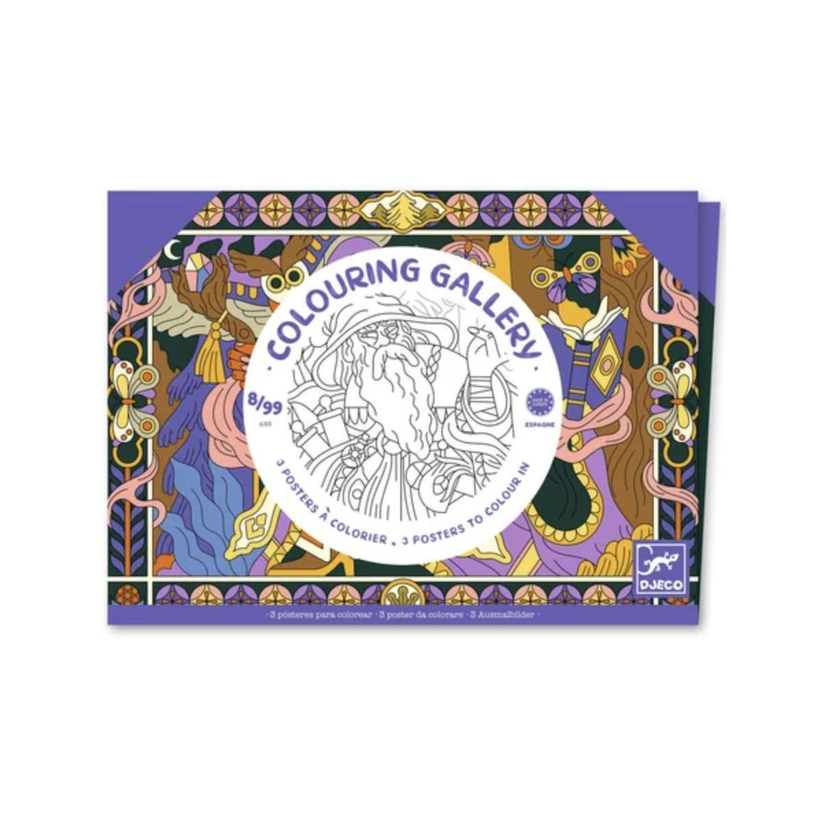 Djeco COLOURING GALLERY  - Héroiques