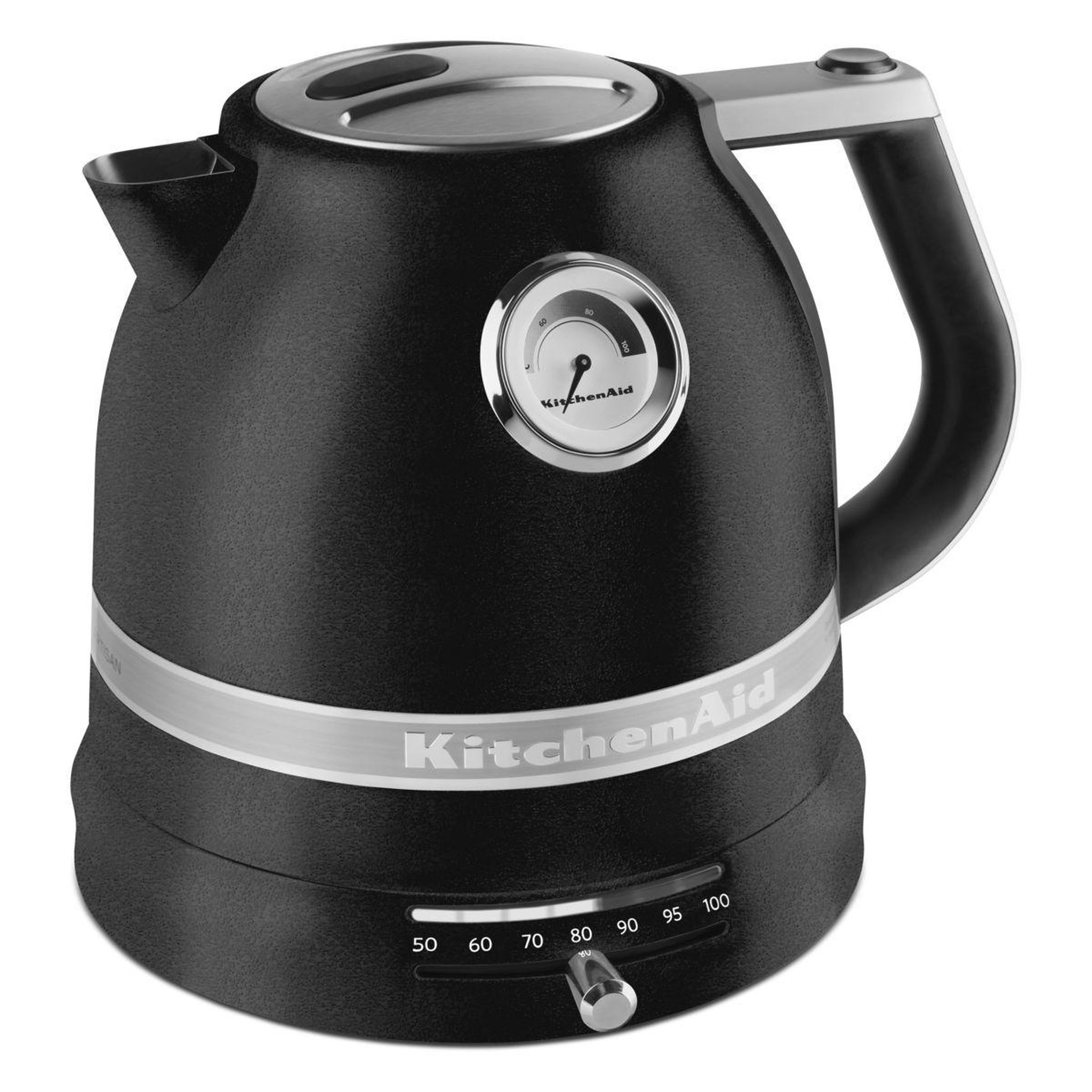 Voir la diapositive 4 : KitchenAid Bouilloire à température réglable 5KEK1522EBK Artisan Truffe Noir