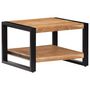 Voir la diapositive 4 : VIDAXL Table basse 60x60x40 cm Bois d'acacia massif