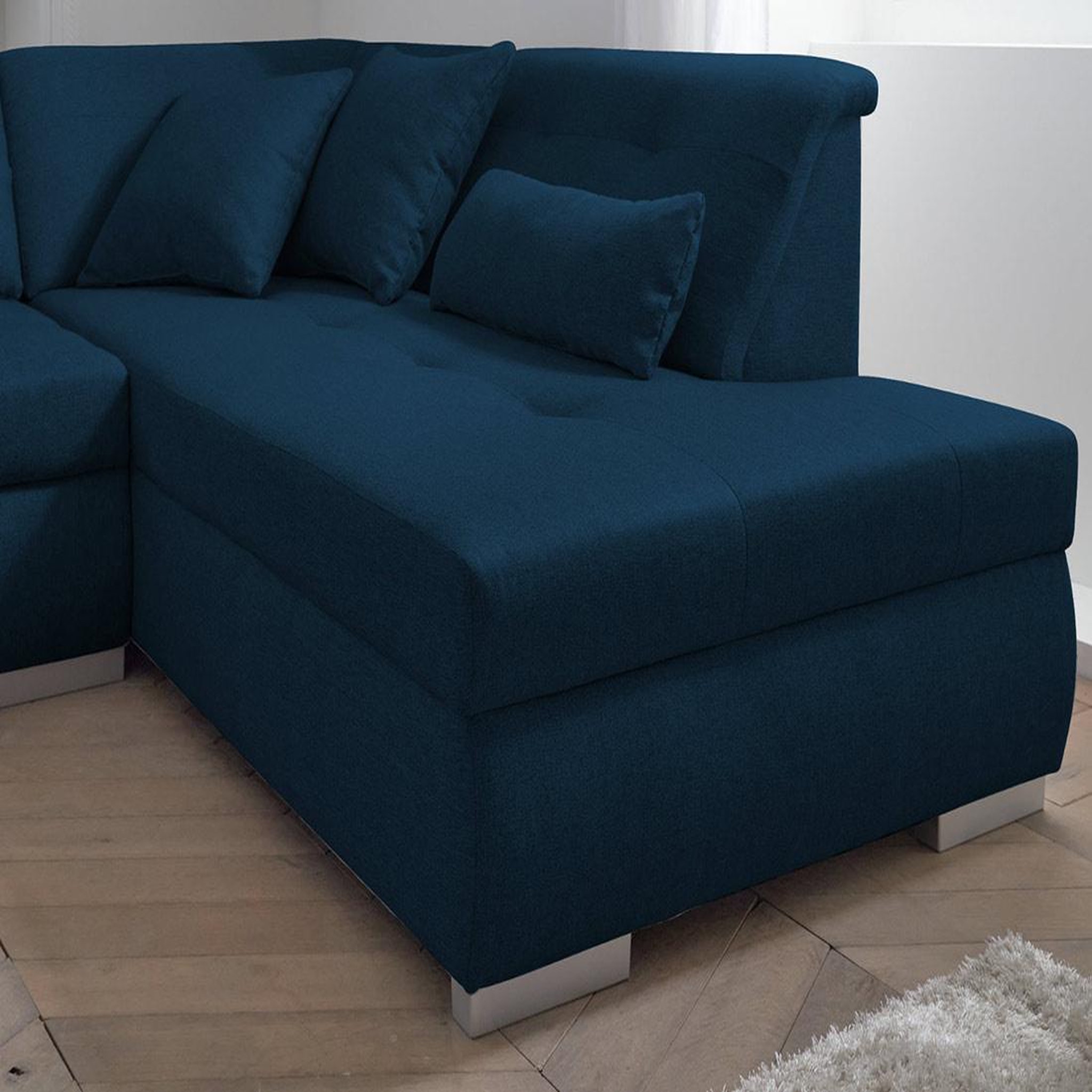 Voir la diapositive 4 : LISA DESIGN Vermont - canapé panoramique d'angle droit - 7 places - xxl